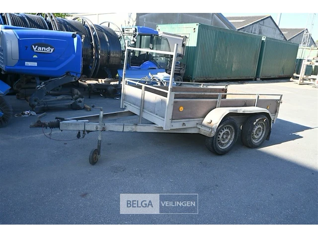 Packo dubbelassige aanhangwagen - afbeelding 1 van  15
