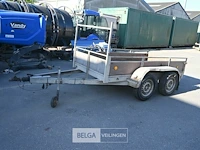 Packo dubbelassige aanhangwagen - afbeelding 1 van  15