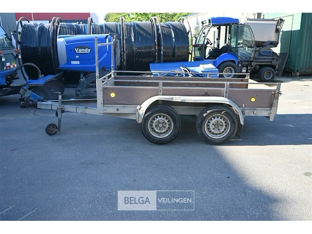 Packo dubbelassige aanhangwagen - afbeelding 8 van  15