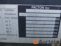 Pacton txc232 containeraanhangwagen - afbeelding 14 van  16