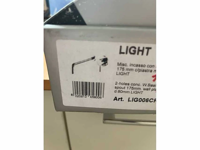 Paffoni - light - wastafelmengkraan - afbeelding 1 van  3