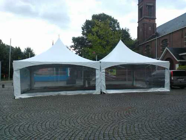 Pagodetent 6m x 6m - afbeelding 1 van  9