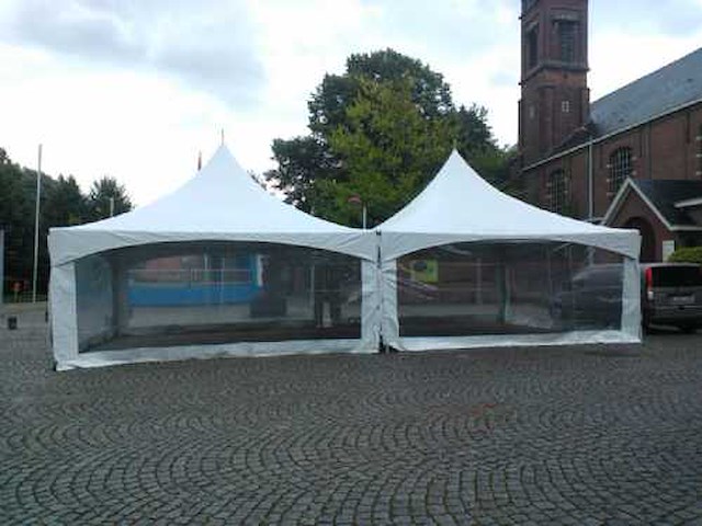 Pagodetent 6m x 6m - afbeelding 1 van  9