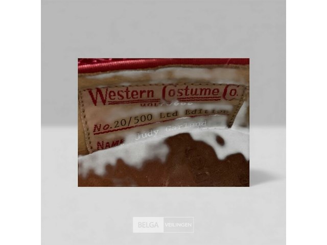 Pailletten schoentjes judy garland - afbeelding 2 van  6