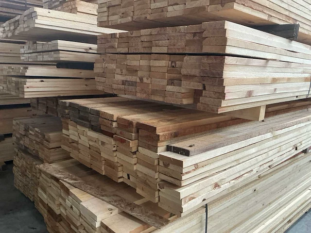 Pakket grenen planken (2x) - afbeelding 2 van  4