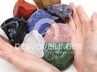 Pakket ruwe crystallen / stenen (10 stuks) - afbeelding 1 van  2