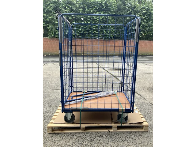 Pakketwagen 500 kg - rubber wielen - afbeelding 1 van  2
