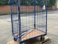 Pakketwagen 500 kg - rubber wielen - afbeelding 2 van  2