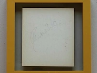 Paleis - handgesigneerd - afbeelding 2 van  2