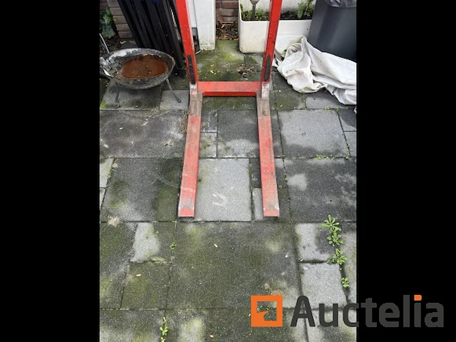 Palethaak 200 cm hoog, 53 cm diep en lepelbereik 83 cm - afbeelding 2 van  4