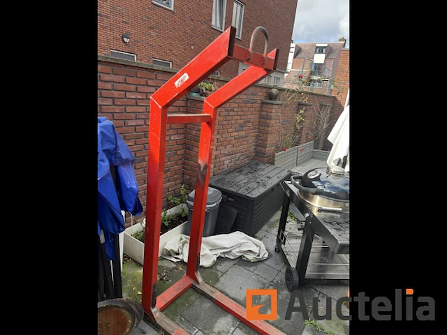 Palethaak 200 cm hoog, 53 cm diep en lepelbereik 83 cm - afbeelding 3 van  4