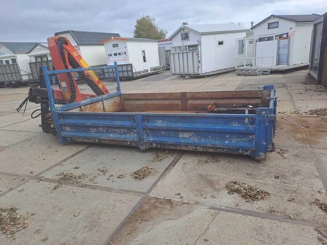 Palfinger pe8000 afzetcontainer haakarm autolaadkraan - afbeelding 1 van  11