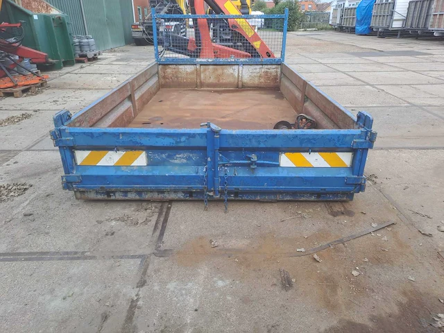 Palfinger pe8000 afzetcontainer haakarm autolaadkraan - afbeelding 6 van  11