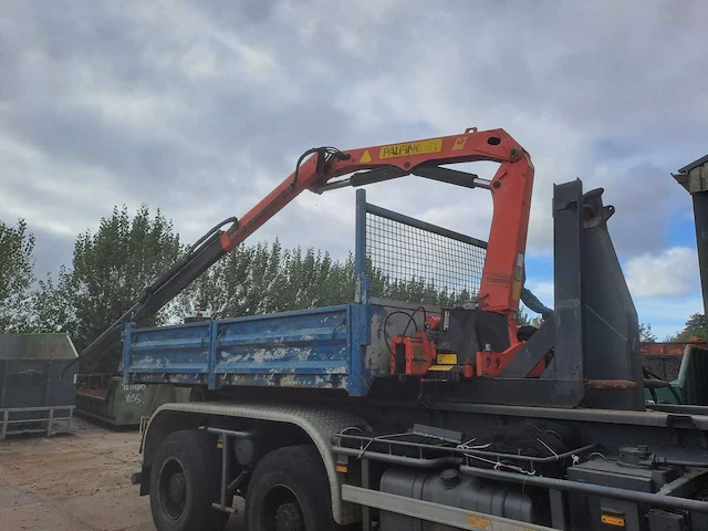 Palfinger pe8000 afzetcontainer haakarm autolaadkraan - afbeelding 10 van  11
