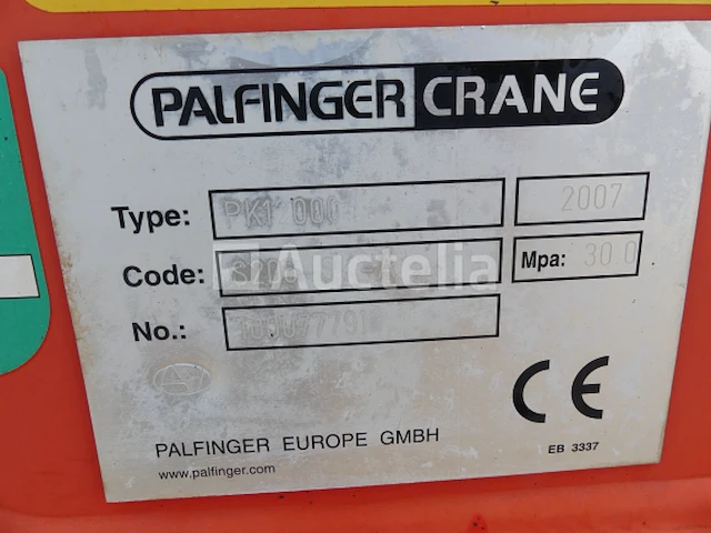 Palfinger truck kraan pk12000 - afbeelding 5 van  14
