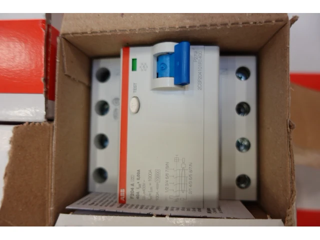 Pallet aardlekschakelaars abb - afbeelding 4 van  4