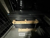 Pallet alu tussenwanden h160xb48xd1,5 cm - afbeelding 2 van  2
