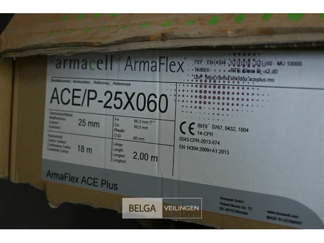 Pallet armacell buisisolatie l200 x ø 7 cm - afbeelding 2 van  2