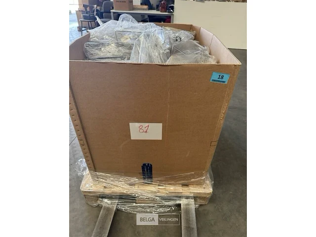 Pallet bakjes kantoor- ijskast - afbeelding 2 van  8