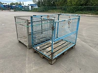 Pallet cages (2x) - afbeelding 1 van  4