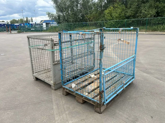 Pallet cages (2x) - afbeelding 4 van  4