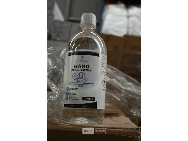 Pallet clearosan handdesinfectie 1l - afbeelding 1 van  2