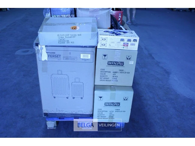 Pallet consumentengoederen - afbeelding 1 van  10