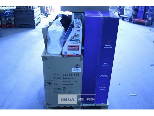 Pallet consumentengoederen - afbeelding 2 van  9