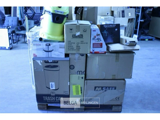 Pallet consumentengoederen - afbeelding 1 van  8