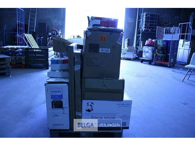 Pallet consumentengoederen - afbeelding 1 van  9
