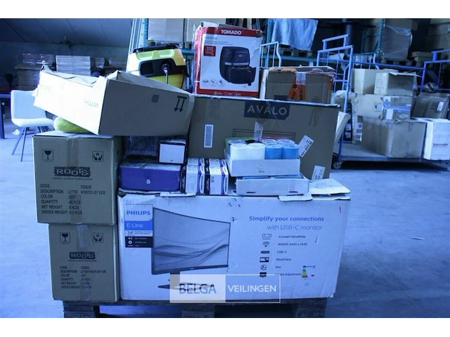 Pallet consumentengoederen - afbeelding 2 van  9