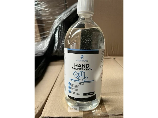 Pallet desinfecterende handgel 1000ml - afbeelding 1 van  3