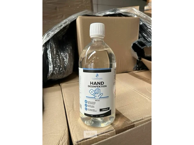 Pallet desinfecterende handgel 1000ml - afbeelding 1 van  4