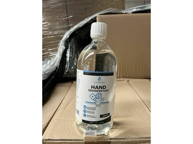 Pallet desinfecterende handgel 1000ml - afbeelding 1 van  4