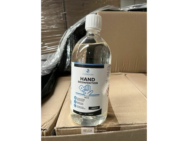 Pallet desinfecterende handgel 1000ml - afbeelding 1 van  3