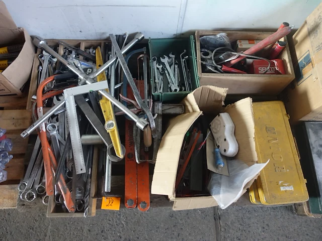 Pallet divers handgereedschap - afbeelding 1 van  10