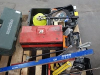 Pallet divers werkmateriaal - afbeelding 2 van  5