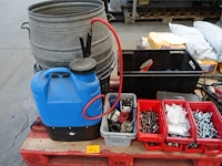 Pallet divers werkmateriaal - afbeelding 1 van  5
