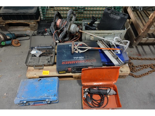 Pallet divers werkmateriaal - afbeelding 1 van  15