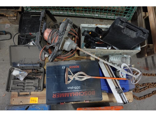 Pallet divers werkmateriaal - afbeelding 8 van  15