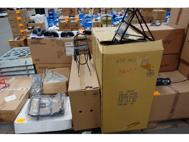Pallet diverse fietssteunen - afbeelding 1 van  4