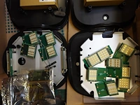 Pallet diverse onderdelen voor laadpaalproductie - afbeelding 6 van  10