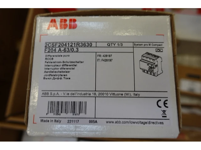 Pallet diverse zekeringen abb - afbeelding 3 van  18