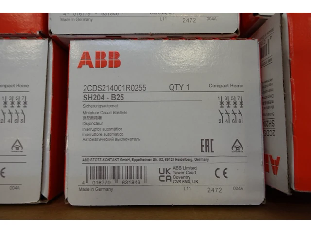 Pallet diverse zekeringen abb - afbeelding 18 van  18