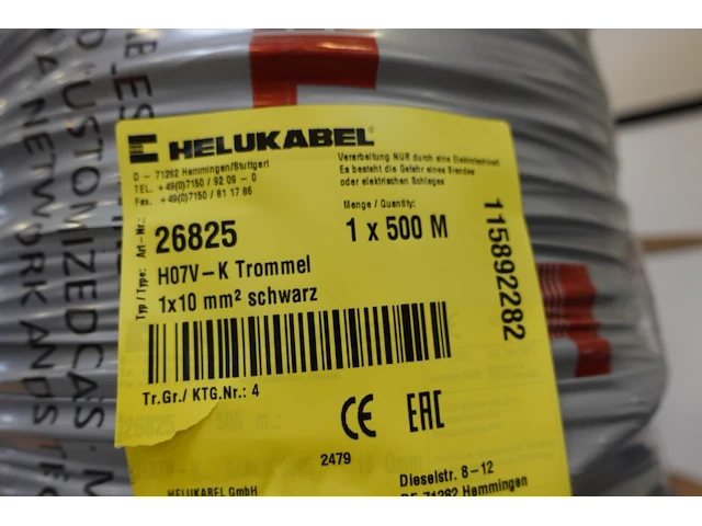 Pallet elektrische kabels - afbeelding 5 van  6