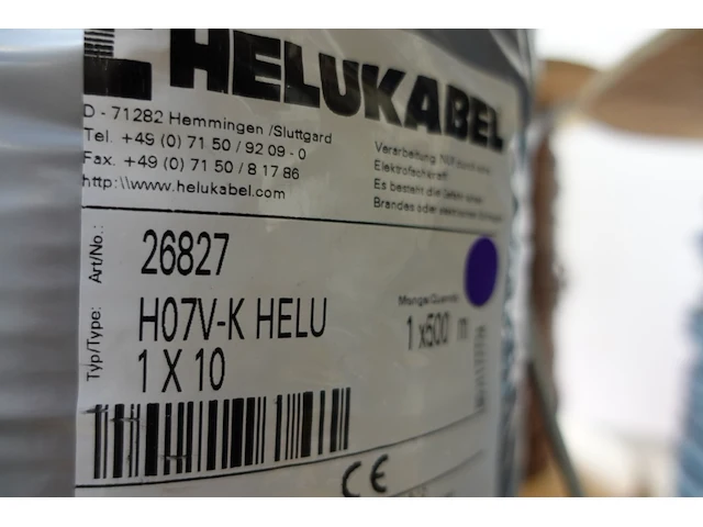 Pallet elektrische kabels - afbeelding 6 van  6