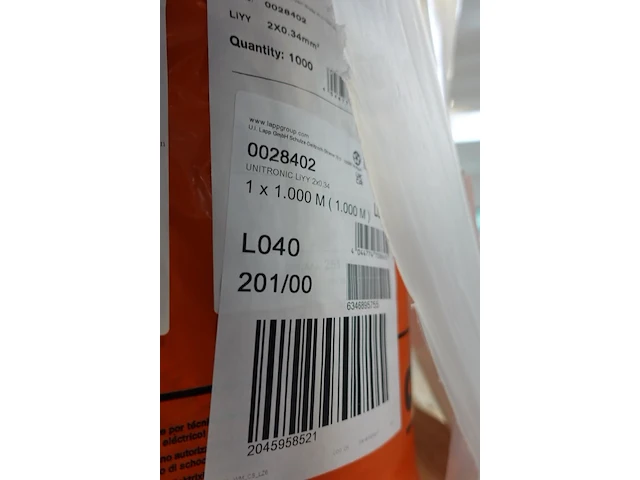 Pallet elektrische kabels - afbeelding 2 van  5