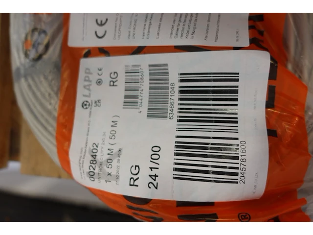 Pallet elektrische kabels - afbeelding 5 van  5