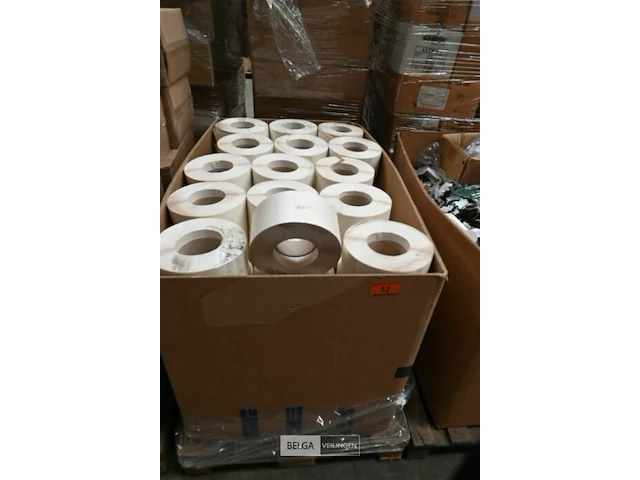 Pallet etiketten op rol - afbeelding 1 van  1