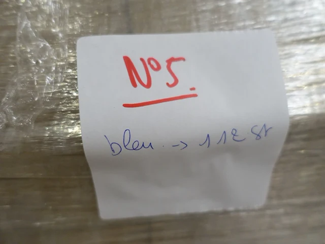 Pallet garen blauw - afbeelding 4 van  4